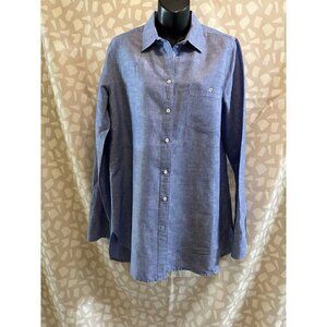 J. Crew Factory Blue Button Down Shirt